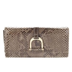 Gucci Greenwich Python Wallet (looks great on chain)